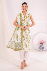 UAE -3 Piece Unstitched Printed Lawn Suit SD-52147