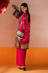 UAE-3 Piece Unstitched Printed Lawn Suit CL-62060