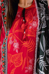 UAE-3 Piece Unstitched Printed Lawn Suit CL-62060