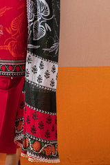 UAE-3 Piece Unstitched Printed Lawn Suit CL-62060