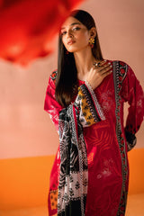 UAE-3 Piece Unstitched Printed Lawn Suit CL-62060