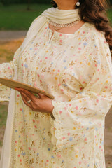 UAE -1 Piece Unstitched Printed Lawn Shirt SL-52030