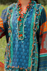 UAE-2 Piece Unstitched Printed Lawn Suit TL-52143