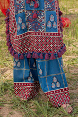 UAE-2 Piece Unstitched Printed Lawn Suit TL-52147