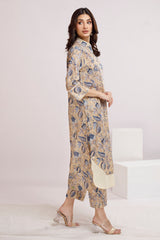 UAE -2 Piece Unstitched Printed Lawn Suit TLP-42039