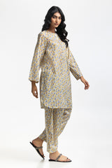UAE-Printed Lawn Co-Ord Set IUSTTS-568