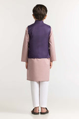 UAE -Purple Styling Waist Coat KWC-PD23-012
