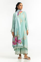 UAE-Rawsilk Embroidered Shirt And Trouser IPST-44592
