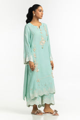 UAE-Rawsilk Embroidered Shirt And Trouser IPST-44592