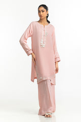 UAE-Rawsilk Embroidered Shirt And Trouser IPST-44593