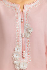 UAE-Rawsilk Embroidered Shirt And Trouser IPST-44593