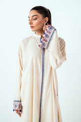 UAE-Ripple Crinkle Block Printed Co-Ord Set IUSTTS-958