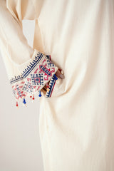 UAE-Ripple Crinkle Block Printed Co-Ord Set IUSTTS-958