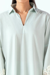 UAE-Ripple Crinkle Dyed Co-Ord Set IUSTTS-854