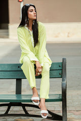 UAE-Ripple Crinkle Dyed Co-Ord Set IUSTTS-860
