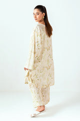 UAE-Ripple Crinkle Printed Co-Ord Set IUSTTS-806