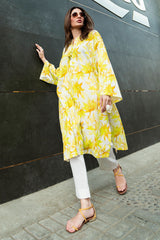 UAE-Ripple Crinkle Printed Co-Ord Set IUSTTS-831