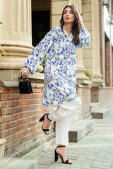UAE-Ripple Crinkle Printed Co-Ord Set IUSTTS-832