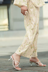 UAE-Ripple Crinkle Printed Co-Ord Set IUSTTS-855