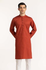 UAE -Rust Basic Kurta KR-STY24-063