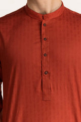 UAE -Rust Basic Kurta KR-STY24-063