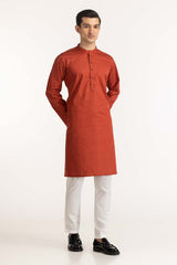 UAE -Rust Basic Kurta KR-STY24-063