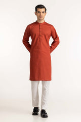 UAE -Rust Basic Kurta KR-STY24-063