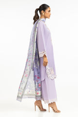 UAE-Satin Crinkle Printed Dupatta IPD-44703