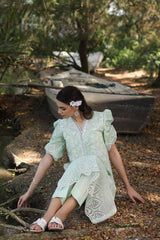 UAE -2 Piece Unstitched Schiffli Embroidered Lawn Suit TL-52099