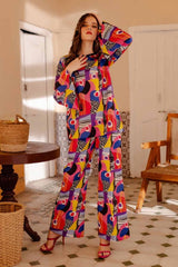 UAE -Printed Lawn Unstitched Shirt SL-42022