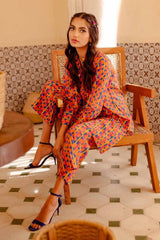 UAE -Printed Lawn Unstitched Shirt SL-42023
