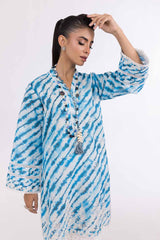 UAE -2 Piece Unstitched Embroidered Printed Cambric Suit with Printed Cambric Trouser TCE-42006