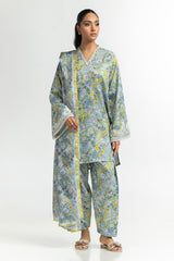 UAE-Tennis net Printed Dupatta IPD-44576