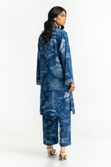 UAE-Textured Dobby Printed Co-Ord Set IPST-44526