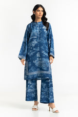 UAE-Textured Dobby Printed Co-Ord Set IPST-44526