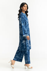 UAE-Textured Dobby Printed Co-Ord Set IPST-44526