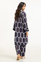 UAE-Textured Dobby Printed Co-Ord Set IPST-44686
