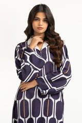 UAE-Textured Dobby Printed Co-Ord Set IPST-44686