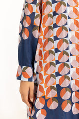 UAE-Textured Dobby Printed Co-Ord Set IPST-44687