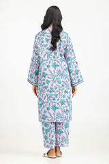 UAE-Textured Dobby Printed Co-Ord Set IPST-44714
