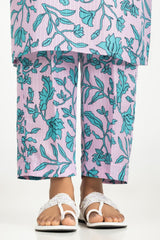 UAE-Textured Dobby Printed Co-Ord Set IPST-44714