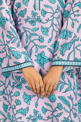 UAE-Textured Dobby Printed Co-Ord Set IPST-44714