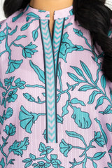 UAE-Textured Dobby Printed Co-Ord Set IPST-44714