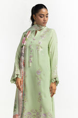 UAE-Tissue Silk Printed Dupatta IPD-44641