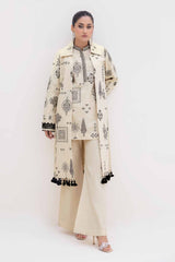 UAE -2 Piece Unstitched Embroidered Khaddar Suit TK-42002