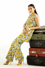UAE -2PC Printed Unstitched Lawn Suit TL-42001