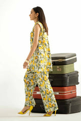 UAE -2PC Printed Unstitched Lawn Suit TL-42001