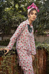 UAE -2PC Printed Unstitched Lawn Suit TL-42004