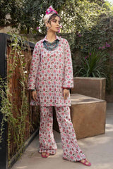 UAE -2PC Printed Unstitched Lawn Suit TL-42004