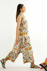 UAE -2PC Printed Unstitched Lawn Suit TL-42005